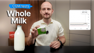 Whole Milk CGM Test