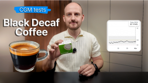 Black Decaf Coffee CGM Test thumb