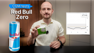 Red Bull Zero and blood sugar levels. CGM tested